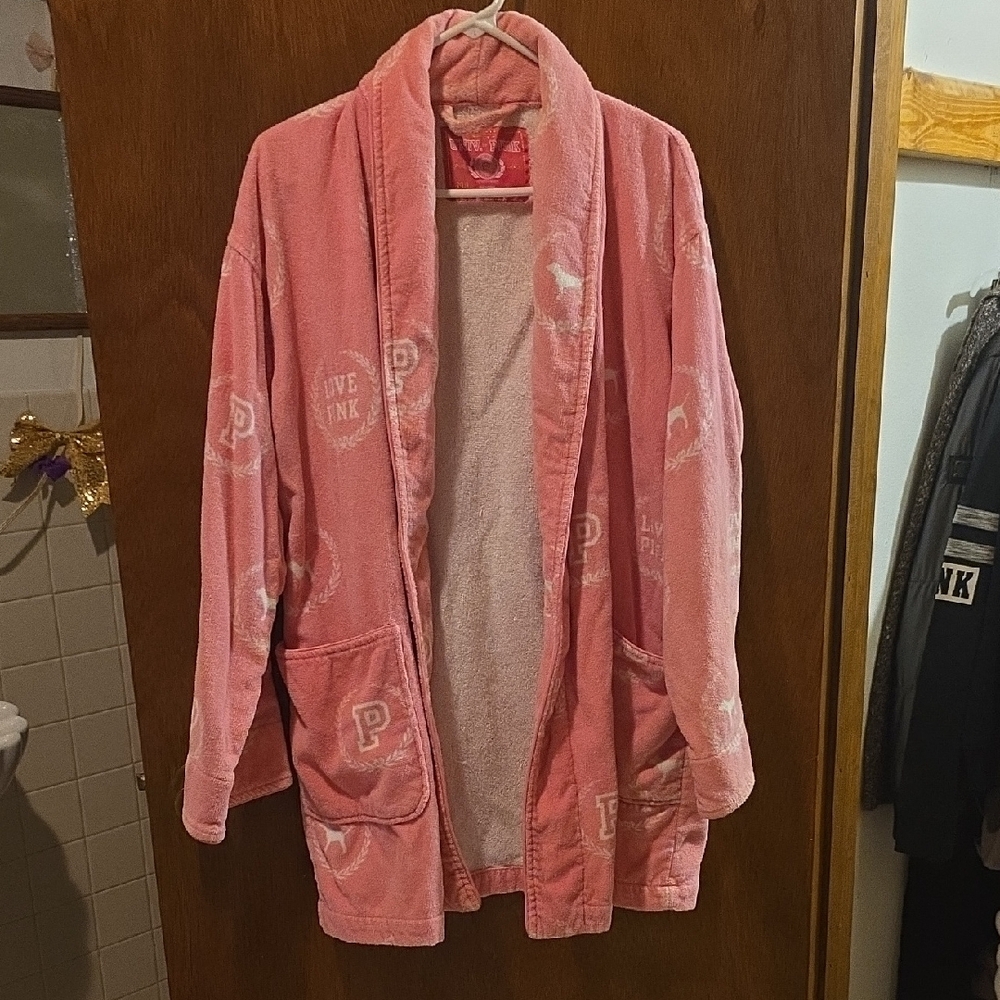 Victoria's Secret Pink Cozy Robe